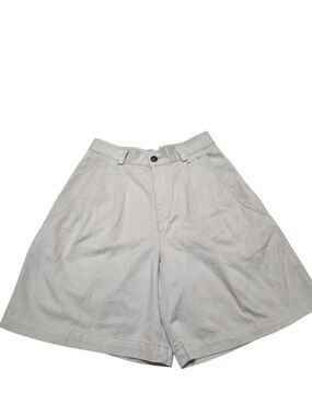 Patagonia Shorts Women's 6 Organic Cotton Pleated Hiking High Rise Tan VTG H13.3